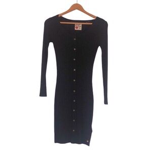 Superdry Body-con Dark Blue Sweater Dress